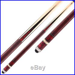 McDermott Star Pool Cue Stick S23 Red Pearl 18 19 20 21 oz FREE SOFT CASE