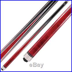 McDermott Star Pool Cue Stick S3 Red Stain 18 19 20 21 oz With FREE CASE