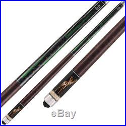 McDermott Star Pool Cue Stick S34 Black paint 18 19 20 21 oz With FREE CASE