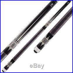McDermott Star Pool Cue Stick S51 Black Paint 18 19 20 21 oz With FREE CASE