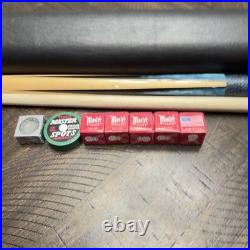 McDermott Star S22 Pool Cue Stick Blue Pearl Inlays 20oz 13mm Maple Shaft
