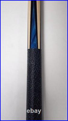 McDermott Star S22 Pool Cue Stick Blue Pearl Inlays 21oz 13mm Maple Shaft