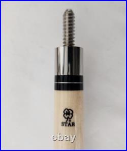 McDermott Star S22 Pool Cue Stick Blue Pearl Inlays 21oz 13mm Maple Shaft