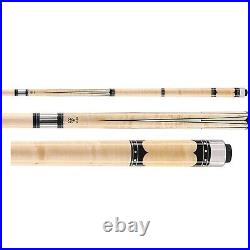 McDermott Star S58 Natural Stain Pool Cue withFREE CASE