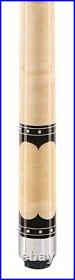 McDermott Star S58 Natural Stain Pool Cue withFREE CASE