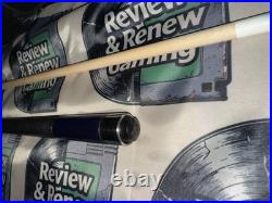 McDermott Star S78 Blue Pool Billiard Cue Hard Case Linen Handle Wrap Used