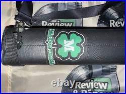 McDermott Star S78 Blue Pool Billiard Cue Hard Case Linen Handle Wrap Used