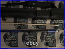 McDermott Star S78 Blue Pool Billiard Cue Hard Case Linen Handle Wrap Used