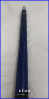 McDermott Star S78 Blue Pool Cue Stick 2-Piece Hard Rock Maple Linen Wrap