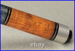 McDermott Star S81 Pool Cue Stick Cherry Stained Maple With Linen Wrap 3/8 x 10