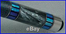 McDermott Star SP3 Blue Black Pearl Design Pool Cue FREE Case & FREE Shipping