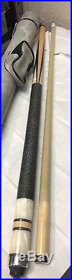 McDermott Star Series Pool Cue White Pearl Inlays Premium