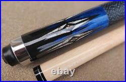 McDermott Star Series S85 Pool Cue, Blue Stain, Choice Shaft Diameter & Weight