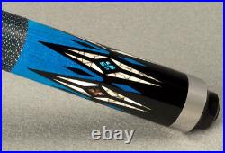 McDermott Star Series S85 Pool Cue, Blue Stain, Choice Shaft Diameter & Weight