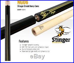 McDermott Stinger NG06 Jump / Break Pool Cue with FREE Shipping