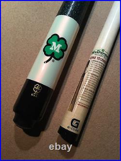 McDermott TRFRMCD-G White Clover Pool Cue with 12.5mm G-Core Shaft with FREE Case