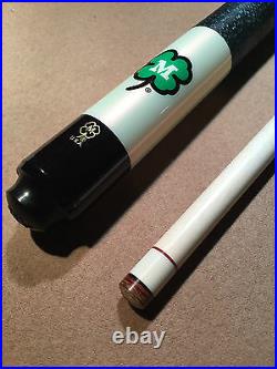 McDermott TRFRMCD-G White Clover Pool Cue with 12.5mm G-Core Shaft with FREE Case