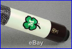 McDermott TRFRMCD-G White Clover Pool Cue with G-Core Shaft with FREE Case