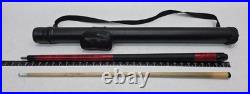 McDermott Two-Piece Billiard Cue Red & Black 19oz 58 Pool Stick