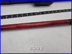 McDermott Two-Piece Billiard Cue Red & Black 19oz 58 Pool Stick