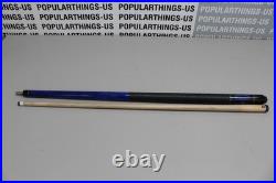 McDermott Two Piece Blue Pool Cue G Core Shaft
