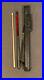McDermott-Two-Piece-Pool-Cue-Red-Black-Triangle-used-With-Case-Free-Ship-01-hwc