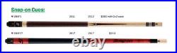 McDermott USA Snap-on Pool Cue and case Limited Edition