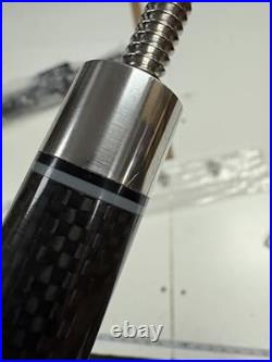 McDermott Vanquish Mach 1 Carbon Fiber Break Pool Cue Linen Wrap FREE Hard Case