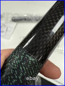 McDermott Vanquish Mach 1 Carbon Fiber Break Pool Cue Linen Wrap FREE Hard Case