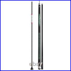 McDermott Vanquish Mach 1 Carbon Fiber Break Pool Cue Linen Wrap FREE Hard Case