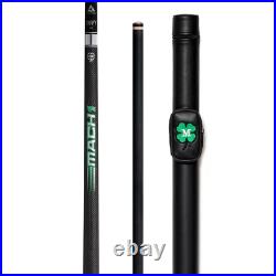 McDermott Vanquish Mach 1 Carbon Fiber Break Pool Cue No Wrap FREE Hard Case