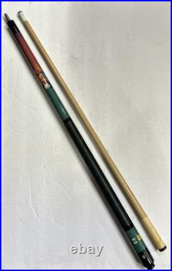 McDermott Vintage Joe Camel Pool Cue with Original Shaft 3/8-10 Joint 58-1/4