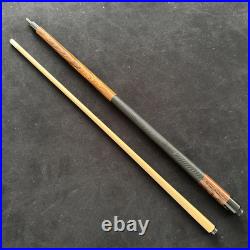 McDermott Vintage Pool Cue Bocote Leather E-Series 21oz (4oz Weight) 12.3mm Tip McDermott Vintage Pool Cue Bocote Leather E-Series 21oz (4oz Weight) 12.3mm Tip