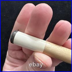 McDermott Vintage Pool Cue Bocote Leather E-Series 21oz (4oz Weight) 12.3mm Tip McDermott Vintage Pool Cue Bocote Leather E-Series 21oz (4oz Weight) 12.3mm Tip