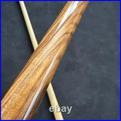 McDermott Vintage Pool Cue Bocote Leather E-Series 21oz (4oz Weight) 12.3mm Tip McDermott Vintage Pool Cue Bocote Leather E-Series 21oz (4oz Weight) 12.3mm Tip