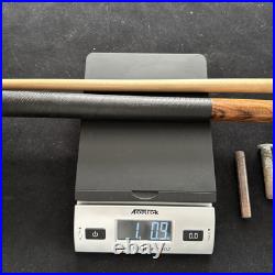McDermott Vintage Pool Cue Bocote Leather E-Series 21oz (4oz Weight) 12.3mm Tip McDermott Vintage Pool Cue Bocote Leather E-Series 21oz (4oz Weight) 12.3mm Tip