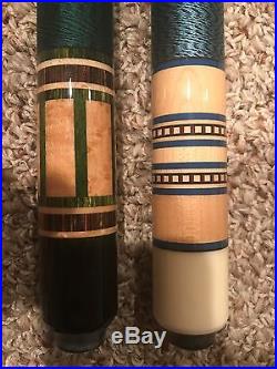 McDermott Vintage Pool Cue E-G4 and E-G6 Package Deal