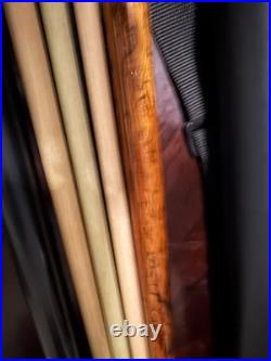 McDermott g224 G core pool cue! 2.5 mm tip 19oz barely used and a rage break cu McDermott g224 G core pool cue! 2.5 mm tip 19oz barely used and a rage break cu