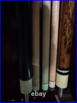 McDermott g224 G core pool cue! 2.5 mm tip 19oz barely used and a rage break cu McDermott g224 G core pool cue! 2.5 mm tip 19oz barely used and a rage break cu
