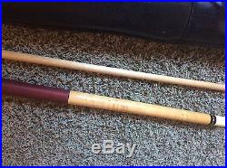 McDermott pool cue D6, good condition with soft case