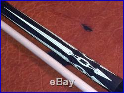 McDermott pool cue with Jacoby Edge Hybrid Shaft