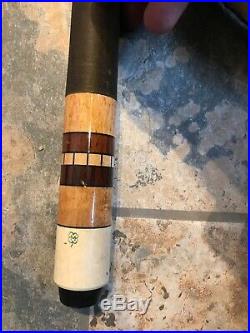 Mcdermott 1980-1984 C-3 Pool Cue With Case Nice Vintage Straight 2 Piece