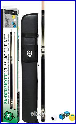 Mcdermott Classic Pool Cue Kit 21Oz Dark Gray