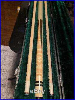 Mcdermott D-13 1984 Rare Collectible Pool Cue 58 with Case and Accessories