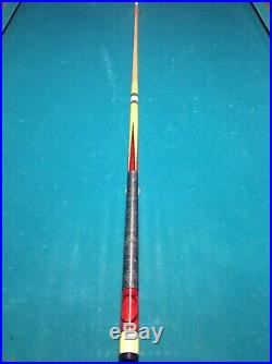 Mcdermott D-14 Pool Cue Beautiful Red Stain
