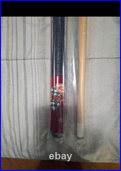 Mcdermott Dale Earnhardt #3 Red Two-Piece Pool Cue New Old Stock In Plastic