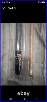 Mcdermott Dale Earnhardt #3 black Two-Piece Pool Cue New Old Stock In Plastic