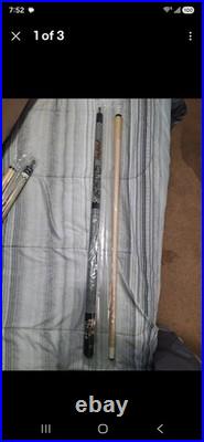 Mcdermott Dale Earnhardt #3 black Two-Piece Pool Cue New Old Stock In Plastic