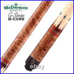 Mcdermott G407 Pool Cue G Core 12.25 Shaft Cocobolo New Free Shipping Free Case