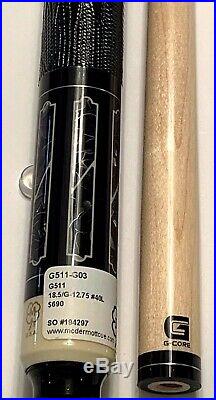 Mcdermott G511 Pool Cue G Core USA Made Brand New Free Shipping Free Case! Wow
